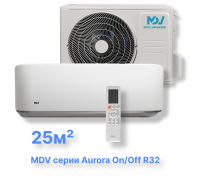 Классическая сплит-система MDV серии Aurora R32 on/off MDSA-09HRN8 / MDOA-09HN8