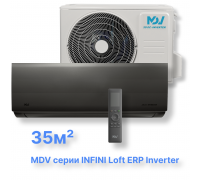Инверторная сплит-система MDV серия INFINI Loft ERP Inverter  MDSALF-12HRFN8 / MDOALF-12HFN8