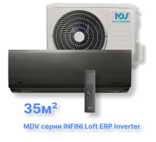 Инверторная сплит-система MDV серия INFINI Loft ERP Inverter  MDSALF-12HRFN8 / MDOALF-12HFN8