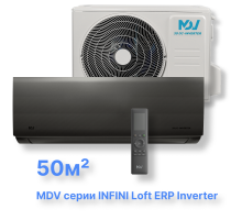 Инверторная сплит-система MDV серия INFINI Loft ERP Inverter  MDSALF-18HRFN8 / MDOALF-18HFN8