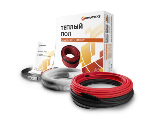 Нагревательный кабель Grandeks G2-500Вт / 2,7-4,0 м2 купить в Новосибирске