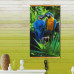 Пленочный инфракрасный обогреватель-картина "Попугаи", 500 Вт купить в Новосибирске