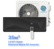 Инверторная сплит-система Loriot LAC-12MDI (комплект) серии Diamond Black DC Inverter