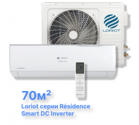 Инверторная сплит-система Loriot LAC-24AJI (комплект) серии Résidence Smart DC Inverter