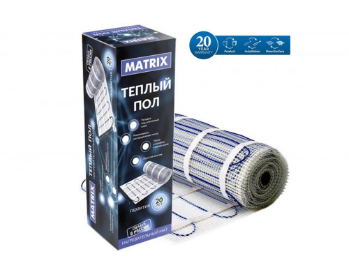 Теплый пол на сетке MATRIX 150 Вт 1,0 кв.м купить в Новосибирске