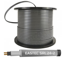 EASTEC SRL 24-2 M=24W (300м/рул.), греющий кабель без оплетки, пог.м.