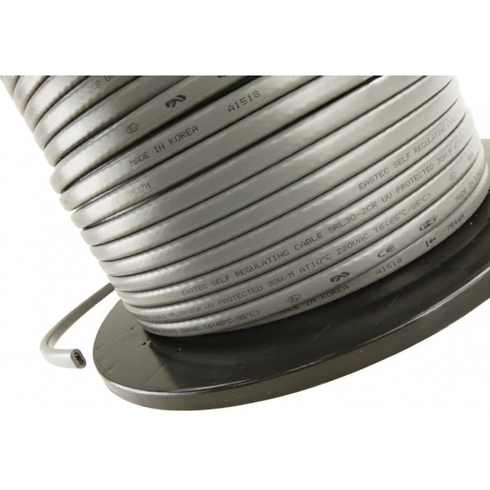 EASTEC SRL 30-2 CR, M=30W (200м/рул.), греющий кабель, пог.м.