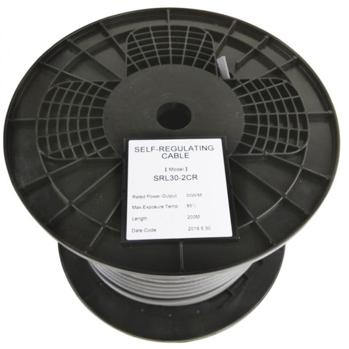 EASTEC SRL 30-2 CR, M=30W (200м/рул.), греющий кабель, пог.м.