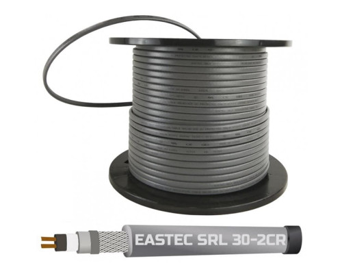 EASTEC SRL 30-2 CR, M=30W (200м/рул.), греющий кабель, пог.м. купить в Новосибирске
