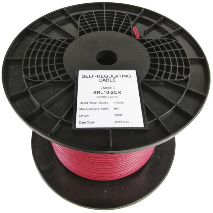 EASTEC MICRO 10 - CTW, SRL 10-2CR M=10W, греющий кабель c пищевой оболочкой, пог.м.
