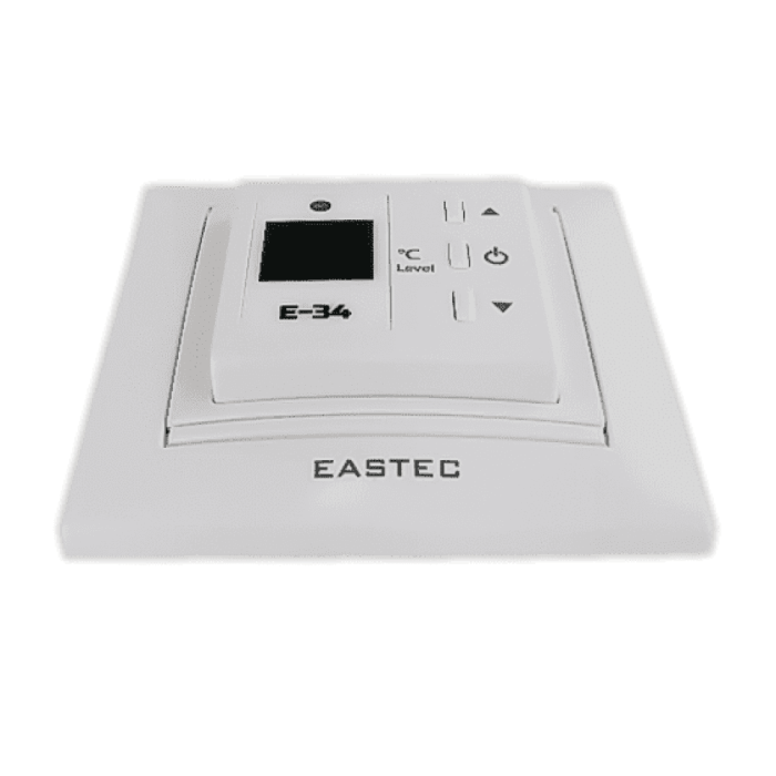 Терморегулятор EASTEC E-34 белый (Встраиваемый 3,5 кВт)