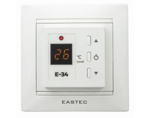 Терморегулятор EASTEC E-34 белый (Встраиваемый 3,5 кВт) купить в Новосибирске