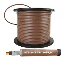 STB 24-2 CR (24 Вт/м) Саморегулирующийся нагревательный кабель, пог.м.