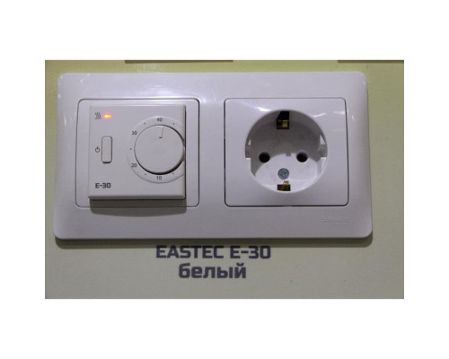 Терморегулятор EASTEC E-30 белый механический (Встраиваемый 3,5 кВт) купить в Новосибирске