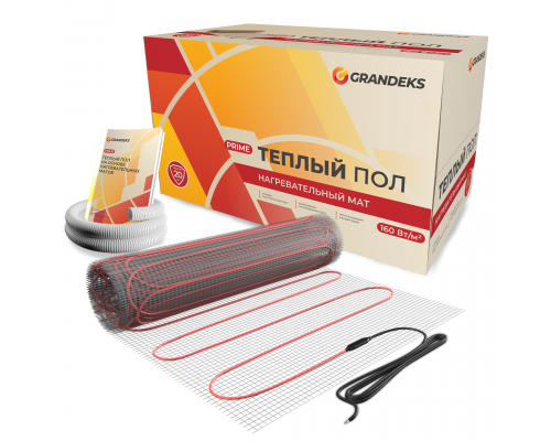 Система мат двухжильный GRANDEKS prime - 10,0 / 1600 купить в Новосибирске