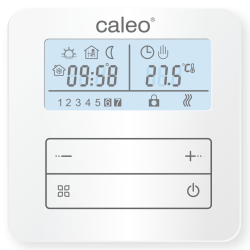 Терморегулятор CALEO С950, накладной, цифровой, программируемый, 3,5 кВт