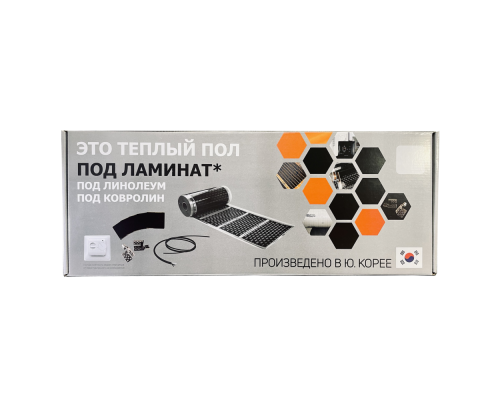 Комплект инфракрасного пленочного теплого пола BlackWarm 3м2 купить в Новосибирске