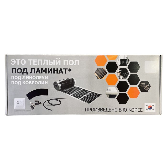 Комплект инфракрасного пленочного теплого пола BlackWarm 3м2