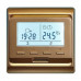 Терморегулятор для теплого пола E51 золотой купить в Новосибирске