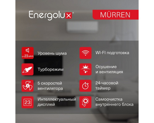 Классическая система кондиционирования Murren SAS12MR1-A/SAU12MR1-A