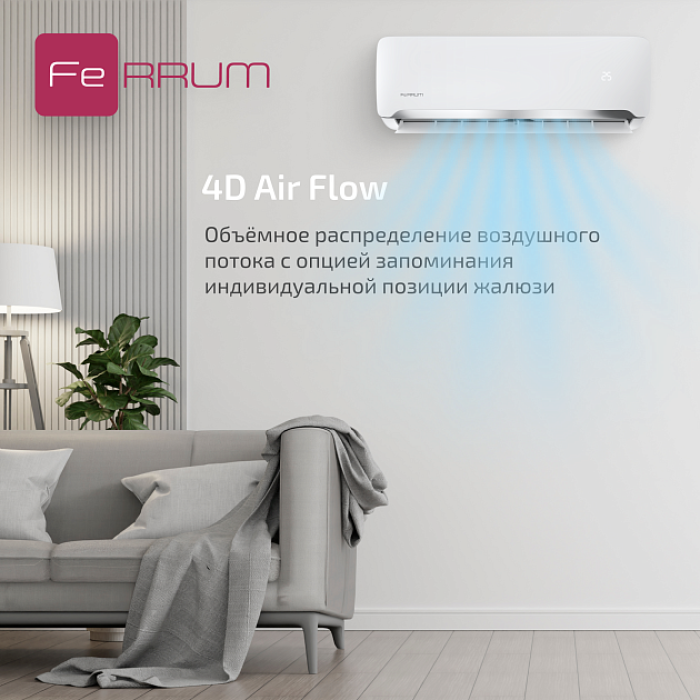 Классическая система кондиционирования FeRRUM Force FIS18F2/FOS18F2