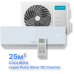 Инверторная система кондиционирования СOOLBERG Runa Silver CI-09UR1-IN/CI-09UR1-OUT купить в Новосибирске